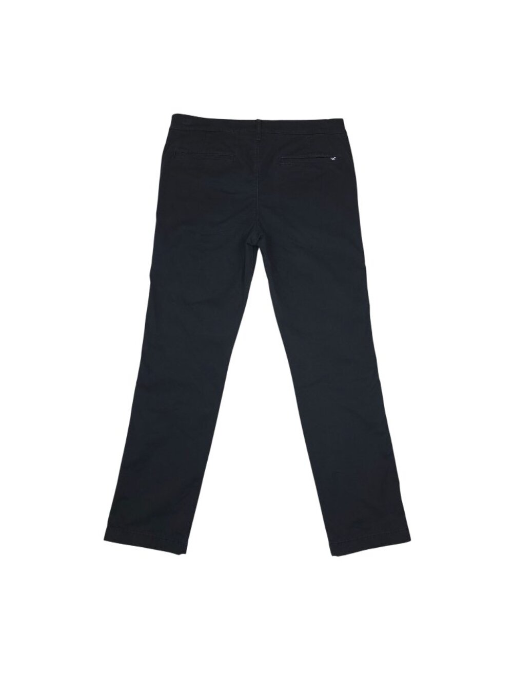 Hollister Mens Black Slim Straight Chino Pants Epic Flex Size 32x32